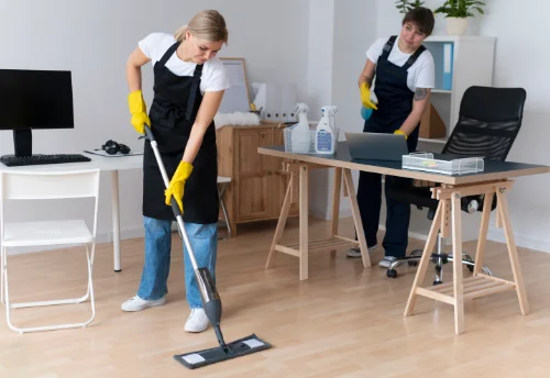 Nettoyage de bureau professionnel à Saint-Michel-Tubœuf